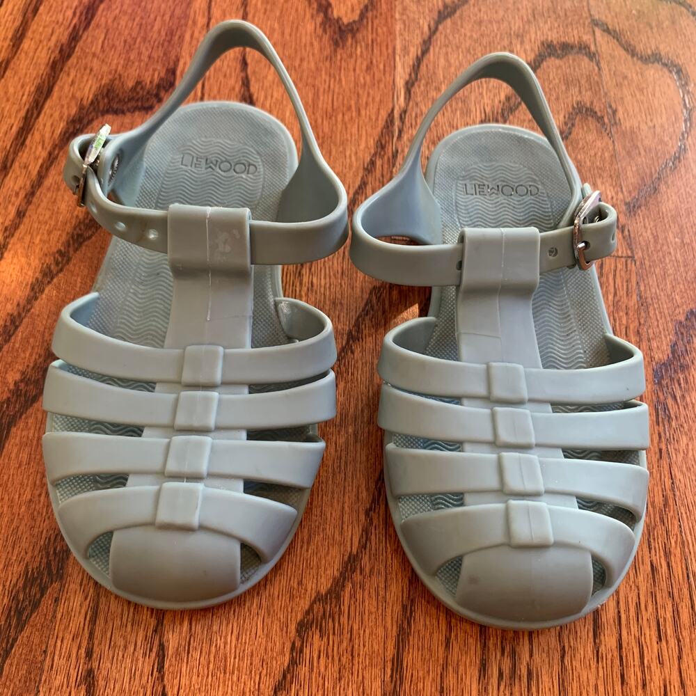 Liewood Bre Rubber Jelly Sandals | Blue | Size EU 25/US 9T